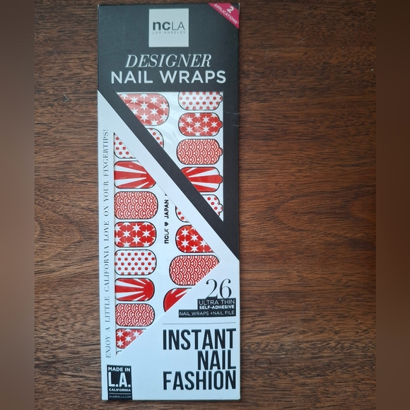 New Sealed NCLA Nail Wraps Japan Self Adhesive Rare and Hard to Find - Picture 2 of 5